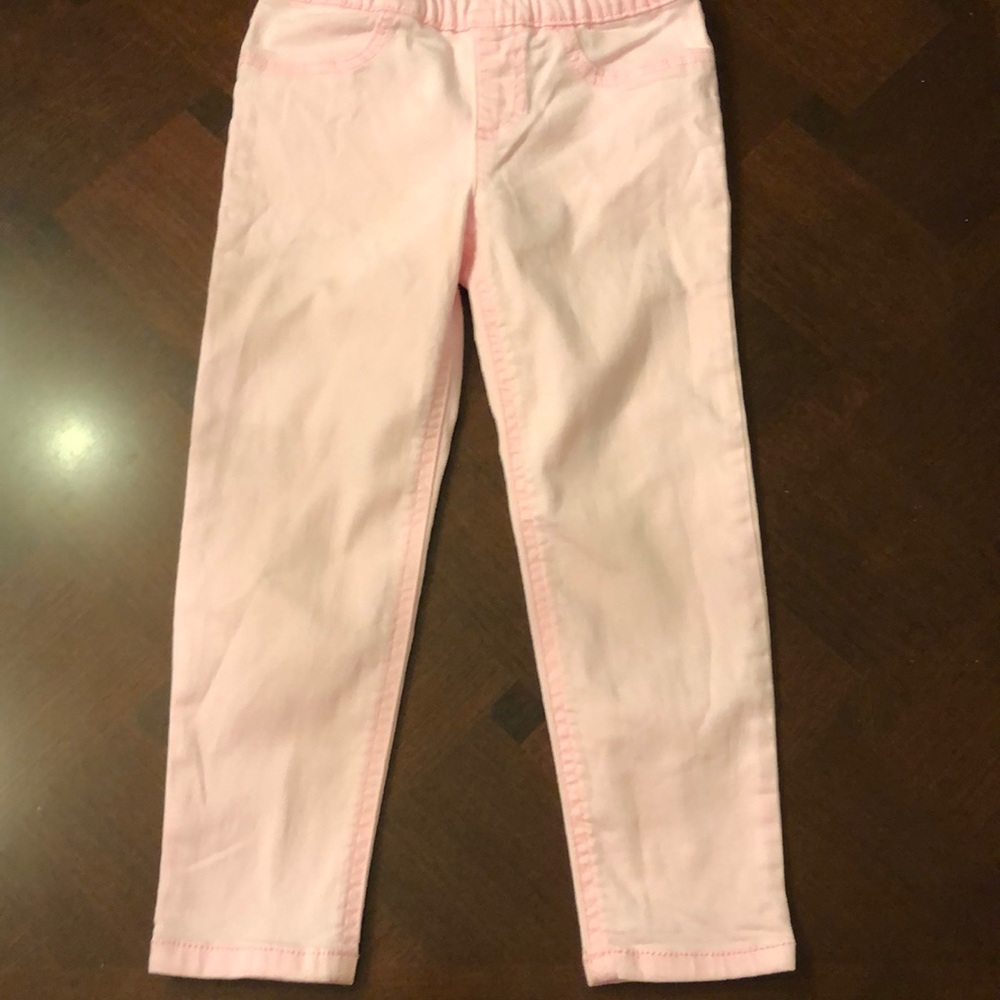 Carters Girls size 5 elastic pink pants